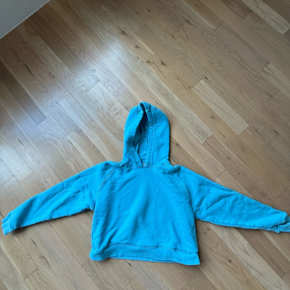 Outdoor Voices Kids Blue Hoodie